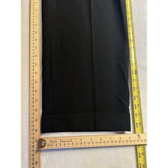 Kiton Napoli 42L 34x30 Black Multi-Stripe Designer Hand Made Luxury Suit - Picture 15 of 16